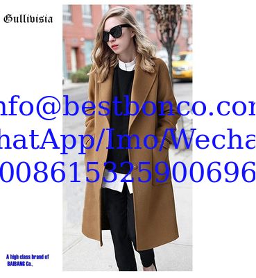 Fashion Winter lady coat high quality smooth fabric winter warmer keep coats