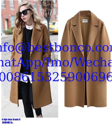 Fashion Winter lady coat high quality smooth fabric winter warmer keep coats