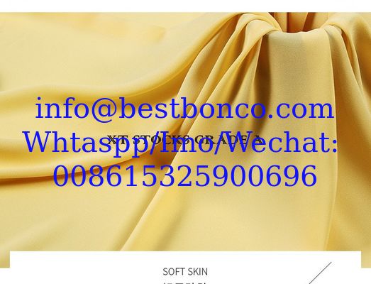 كوريا الجودة العالية الدرجة AAA+ الميكرو كريب نسيج مطلقا ملونة مختلف الألوان المتاحة سنويا التوريد