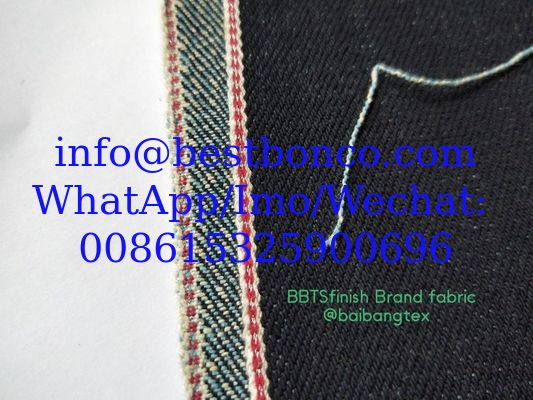 21.5 OZ denim 100% cotton fabric high quality indigo