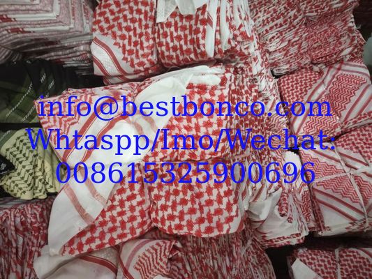 الشماغ الإسلامي 100٪ القطن ، ياشماغ ، غوترا الشماغ للرجال و GUTRA 52 ′′ ، 55 ′′ ، 58 ′′ ، 60 ′′ و 62 ′′