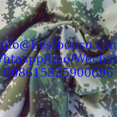 نسيج التمويه العسكري من القطن المقاوم للاستعمال، المقاوم للماء، المقاوم للدموع