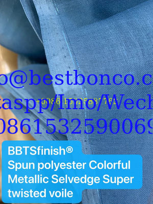 BBTSfinish® العلامة التجارية Spun البوليستر الصوفية عالية الجودة الصوفية الملتوية فائقة