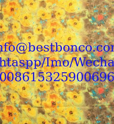 البوليستر المفروم BBTSfinsh® العلامة التجارية الجسم الخيط الذهبي الطباعة الرقمية البوليستر سوبر كامل ملفوف 58 "