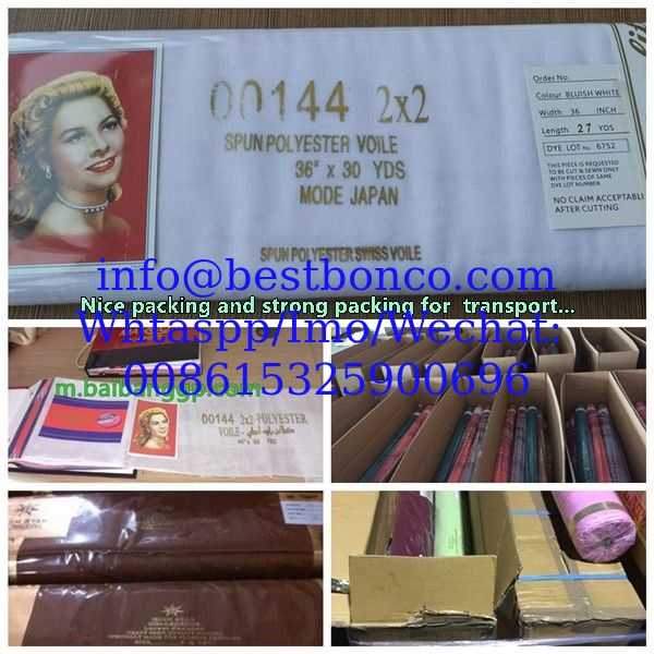 نسيج إسلامي أبيض أزرق ملابس حجاب غطاء الرأس وشاح نسيج من BAIBANG BBTS FINISH